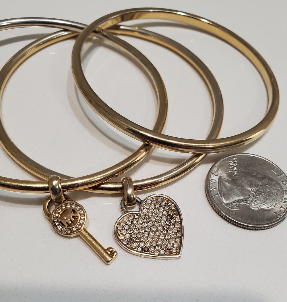 Michael Kors Charm Bangle Set